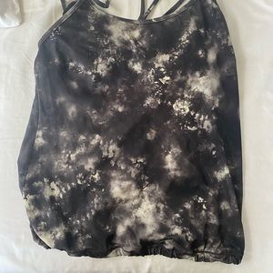 Athleta blousy tankini top size 36D/DD.